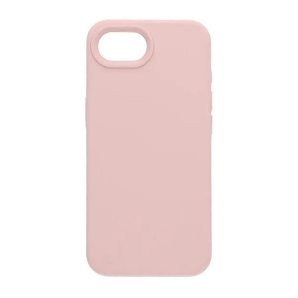 iPhone 16e/17e Deksel Silikon Rosa
