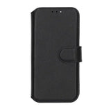 Rvelon iPhone 16e/17e Etui Ekte Skinn Svart