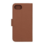 iPhone 16e/17e Etui med Kortlomme stativfunksjon Brun