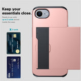 iPhone 16e/17e Deksel Card Slide Grønn
