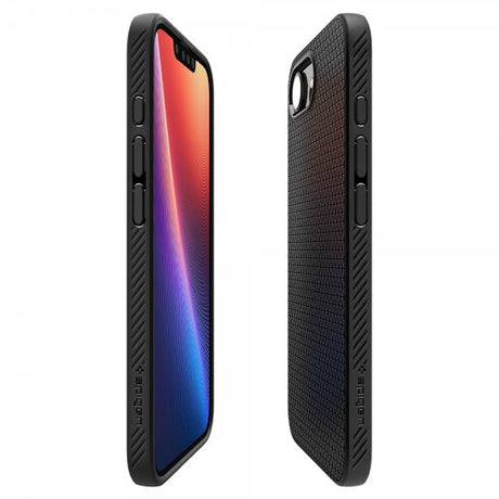 Spigen iPhone 16e/17e Deksel Liquid Air MagFit Matte Black