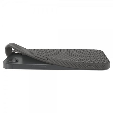 Spigen iPhone 16e/17e Deksel Liquid Air Marble Gray
