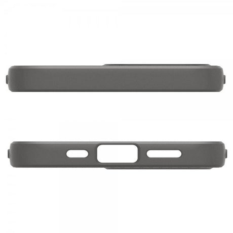 Spigen iPhone 16e/17e Deksel Liquid Air Marble Gray
