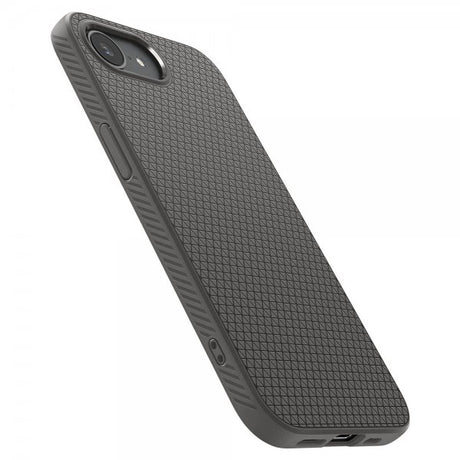 Spigen iPhone 16e/17e Deksel Liquid Air Marble Gray