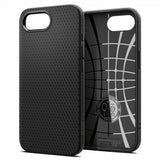 Spigen iPhone 16e/17e Deksel Liquid Air Matte Black