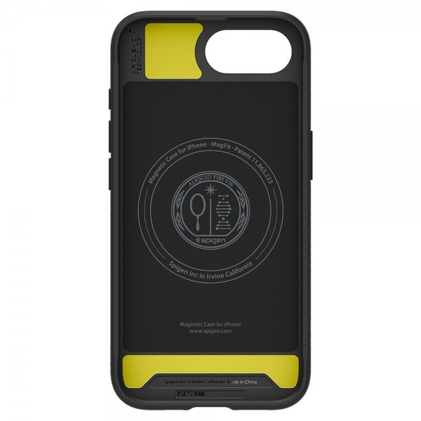 Spigen iPhone 16e/17e Deksel Rugged Armor MagFit Matte Black