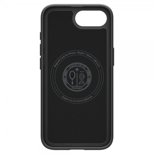 Spigen iPhone 16e/17e Deksel Thin Fit MagFit Svart