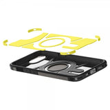 Spigen iPhone 16e/17e Deksel Tough Armor MagFit Gunmetal