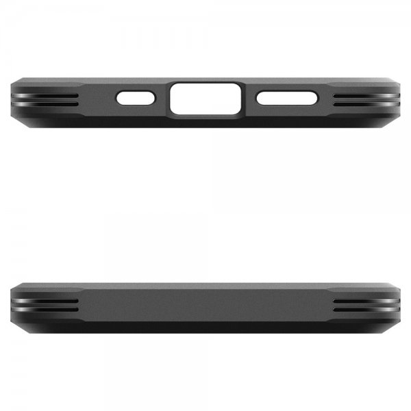 Spigen iPhone 16e/17e Deksel Tough Armor MagFit Svart