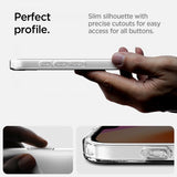 Spigen iPhone 16e/17e Deksel Ultra Hybrid MagFit Clear White