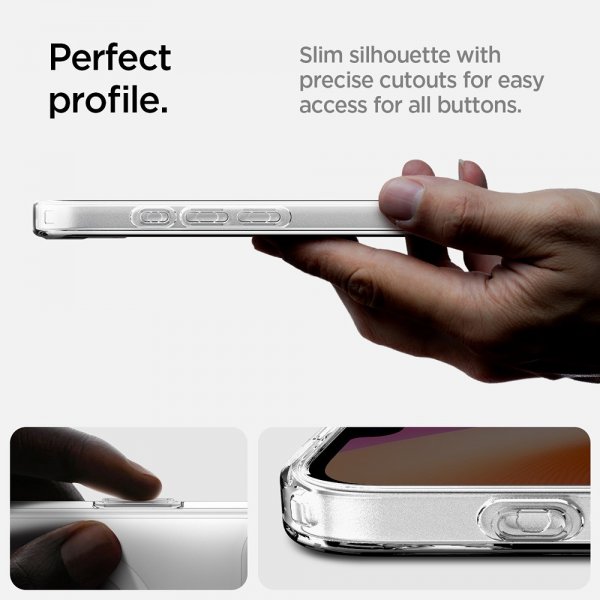 Spigen iPhone 16e/17e Deksel Ultra Hybrid MagFit Frost White