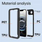 Redpepper iPhone 16e/17e Deksel Vanntett IP68 Svart