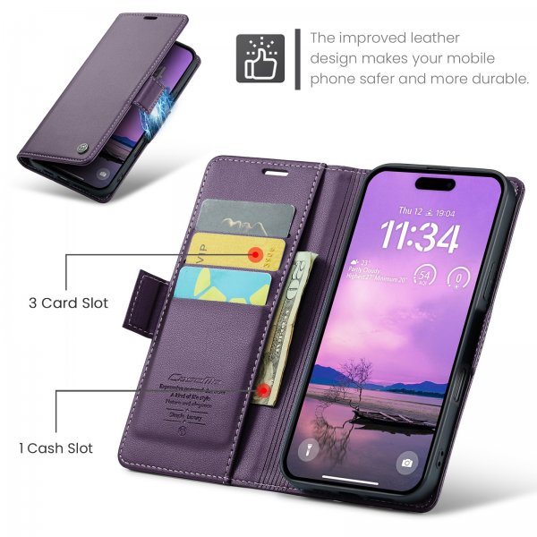 CaseMe iPhone Air Etui 023 Series Lilla