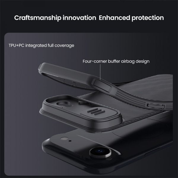 Nillkin iPhone Air Deksel CamShield Pro MagSafe Svart