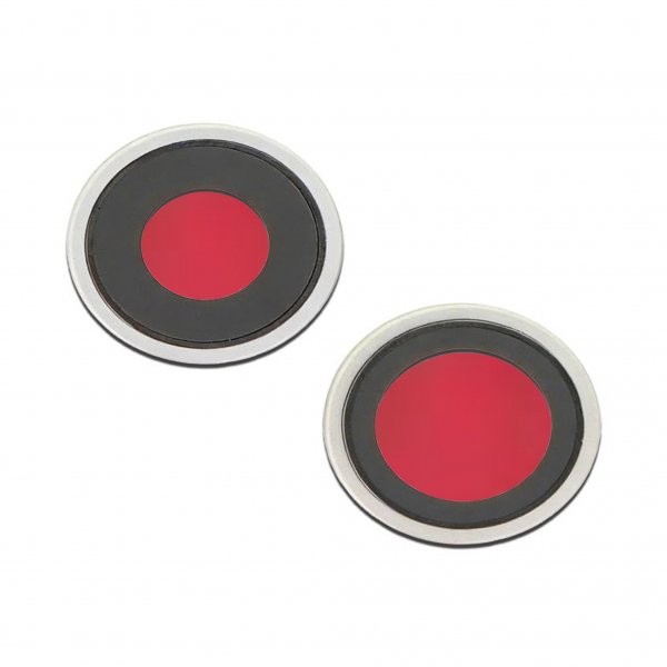 Kameralinser med ramme for iPhone 17 - Hvit