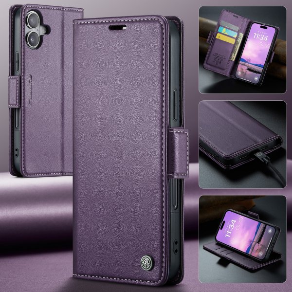CaseMe iPhone 17 Etui 023 Series Lilla