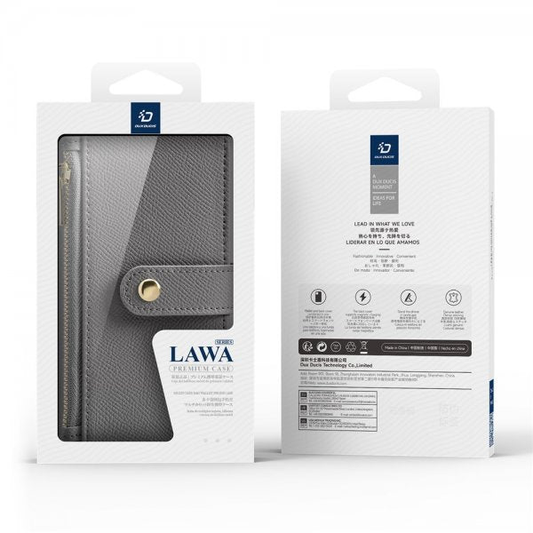 Dux Ducis iPhone 17 Etui 2-in-1 Lawa Series MagSafe Grå