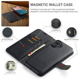 Dg.Ming iPhone 17 Etui Avtagbart Deksel Svart