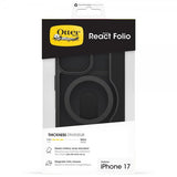 Otterbox iPhone 17 Etui React Folio MagSafe Black Crystal