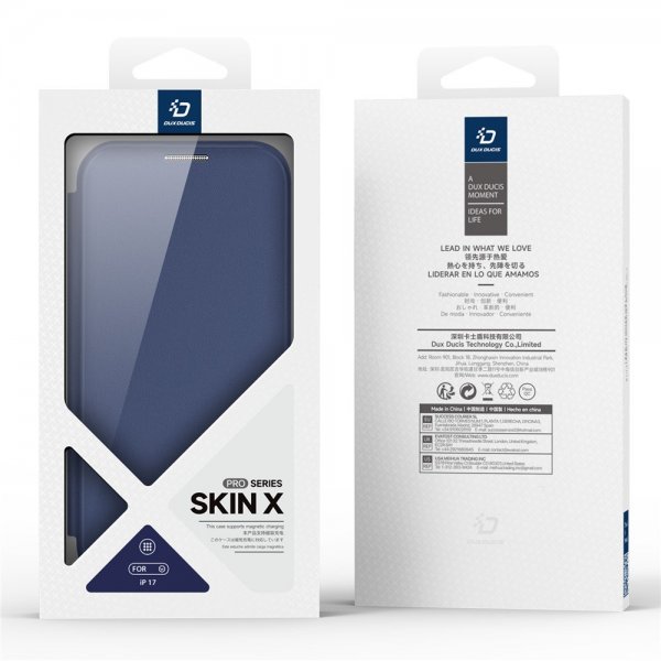 Dux Ducis iPhone 17 Etui Skin X Pro Series MagSafe Blå