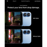 Spigen iPhone 17 Kamerabeskytter GLAS.tR EZ Fit Optik Pro 2-pakning Blå