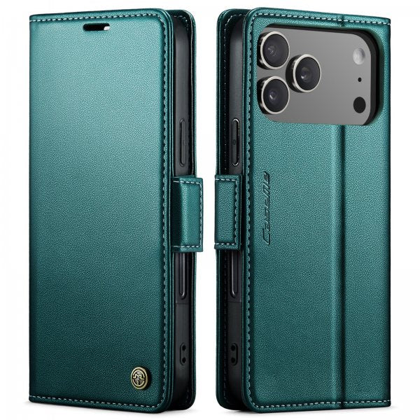 CaseMe iPhone 17 Pro Etui 023 Series Grønn