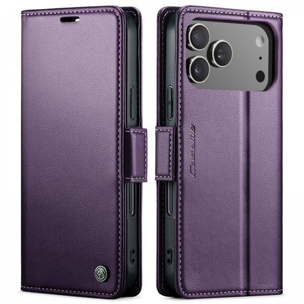 CaseMe iPhone 17 Pro Etui 023 Series Lilla