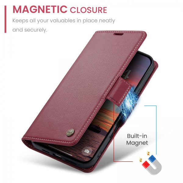 CaseMe iPhone 17 Pro Etui 023 Series Rød