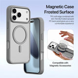 Dux Ducis iPhone 17 Pro Etui 2-in-1 Lawa Series MagSafe Grå