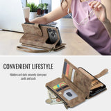 CaseMe iPhone 17 Pro Etui C30 Series Brun
