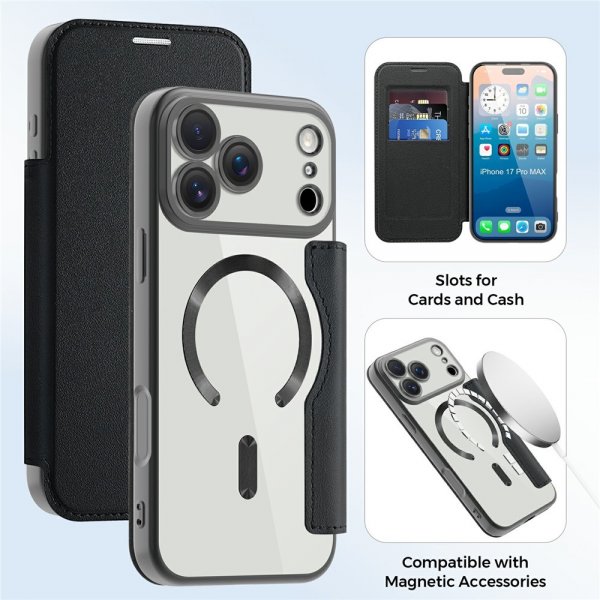 iPhone 17 Pro Etui MagSafe Svart