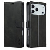 Lc.Imeeke iPhone 17 Pro Etui med Kortlomme stativfunksjon Svart