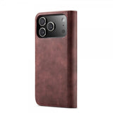 Dg.Ming iPhone 17 Pro Etui Avtagbart Deksel Rød