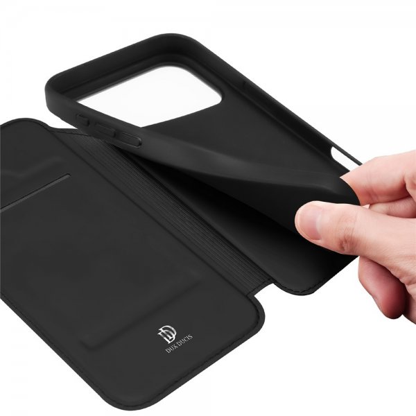 Dux Ducis iPhone 17 Pro Etui Skin Pro Series Svart