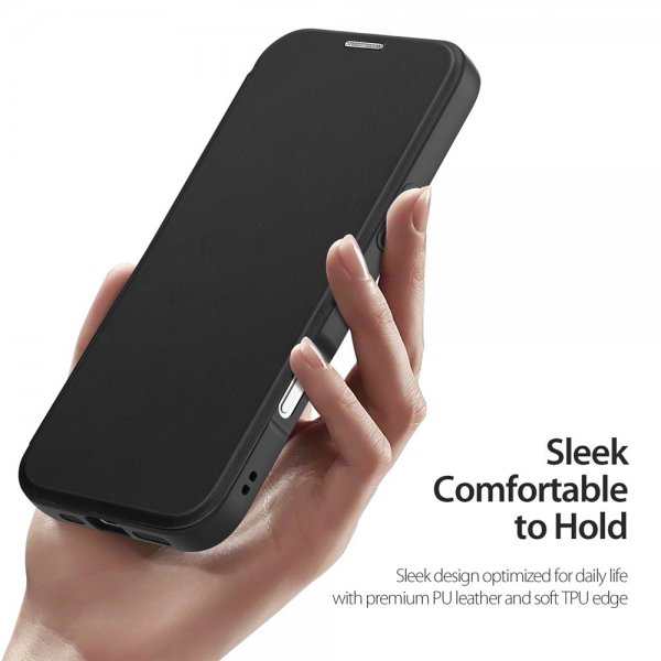 Dux Ducis iPhone 17 Pro Etui Skin X Pro Series MagSafe Svart