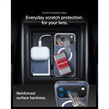 Spigen iPhone 17 Pro Kamerabeskytter Glas.tR EZ Fit Optik Pro XL Svart