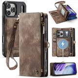 CaseMe iPhone 17 Pro Max Etui 008 Series Avtakbart Deksel Brun