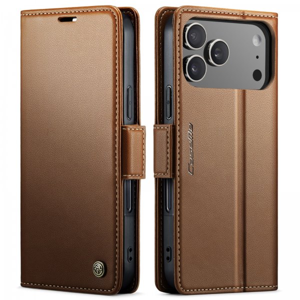 CaseMe iPhone 17 Pro Max Etui 023 Series Brun