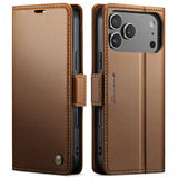 CaseMe iPhone 17 Pro Max Etui 023 Series Brun