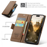 CaseMe iPhone 17 Pro Max Etui 023 Series Brun