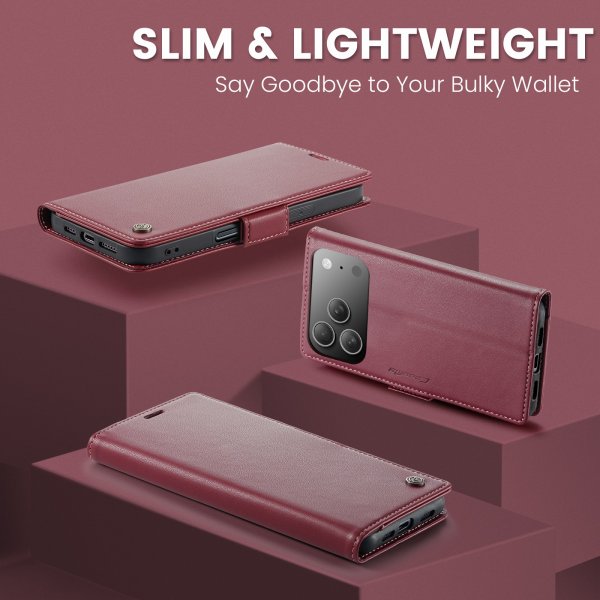 CaseMe iPhone 17 Pro Max Etui 023 Series Rød