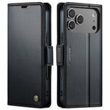 CaseMe iPhone 17 Pro Max Etui 023 Series Svart