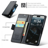 CaseMe iPhone 17 Pro Max Etui 023 Series Svart
