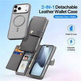 Dux Ducis iPhone 17 Pro Max Etui 2-in-1 Lawa Series MagSafe Grå