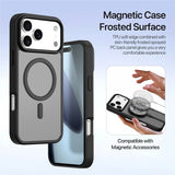 Dux Ducis iPhone 17 Pro Max Etui 2-in-1 Lawa Series MagSafe Svart