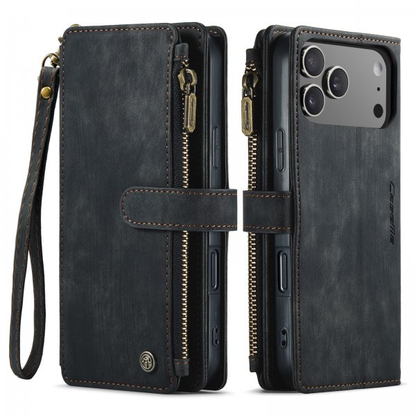 CaseMe iPhone 17 Pro Max Etui C30 Series Svart