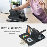 CaseMe iPhone 17 Pro Max Etui C30 Series Svart