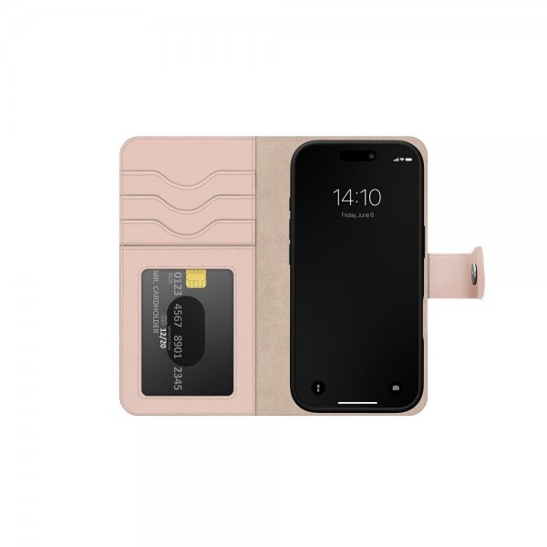 Ideal of Sweden iPhone 17 Pro Max Etui Magnet Wallet+ MagSafe Rosa