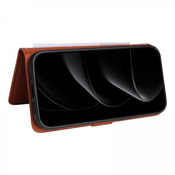 Betopnice iPhone 17 Pro Max Etui Avtagbart Deksel 005 Brun