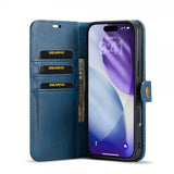 Dg.Ming iPhone 17 Pro Max Etui Avtagbart Deksel Blå